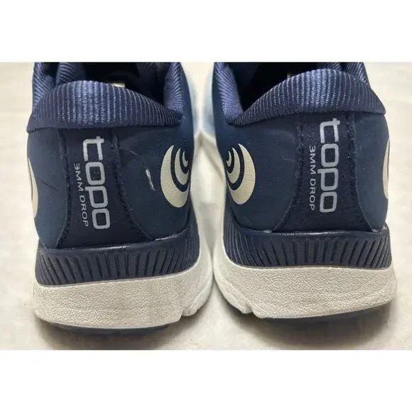 Topo Running Shoes Women’s Size 10.5 Blue W-Fli-Lyte 4 Cushioned Lightweight - Picture 6 of 10